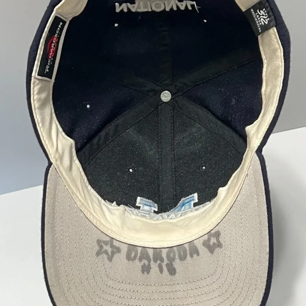 Unbranded Men's Navy and Blue Hat